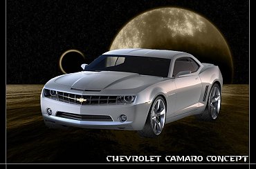#Chevrolet #Camaro #Concept #samochód #kosmos