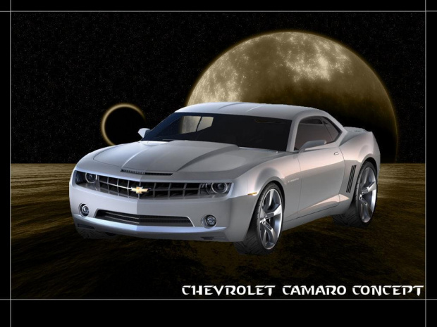 #Chevrolet #Camaro #Concept #samochód #kosmos