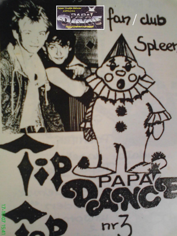 gazetka papa dance #dock44 #muzyka #PapaDance #stasiak #exdance #pop #kiczwawrzyszak