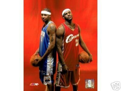 CARMELO & LEBRON #NBABASKETKOSZAND1CARMELOLEBRON