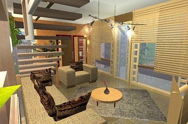 Dom wybudowany w grze The Sims 2 #dom #TheSims2