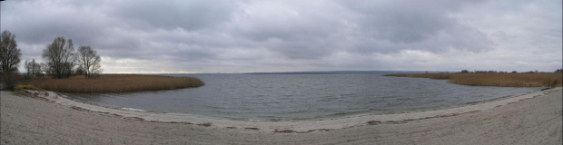 Jezioro Dąbie - plaża od strony Czarnej Łąki