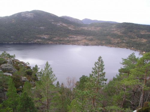 Norwegia, Droga na Preikestolen