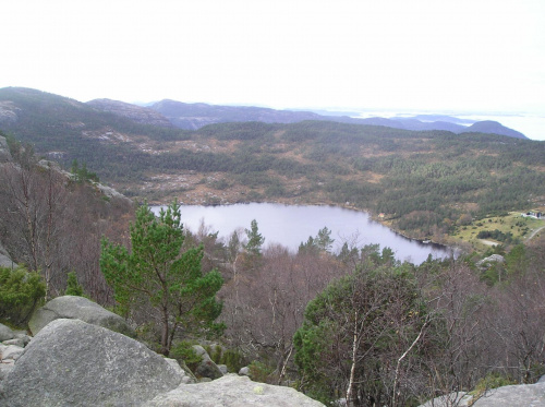 Norwegia, Droga na Preikestolen