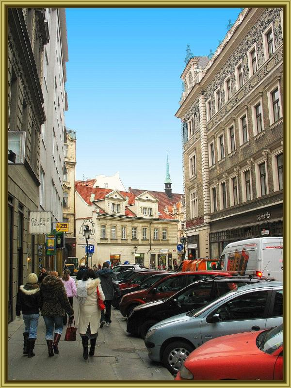 Praga jej ulice i kamienice. #Praga #miasta #kamienice #domy #architektura #stolice