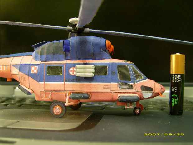 Anakonda - 1:72 - papier #modelarstwo