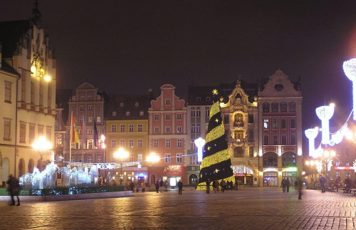 Wrocław przed Bożym Narodzeniem 2007