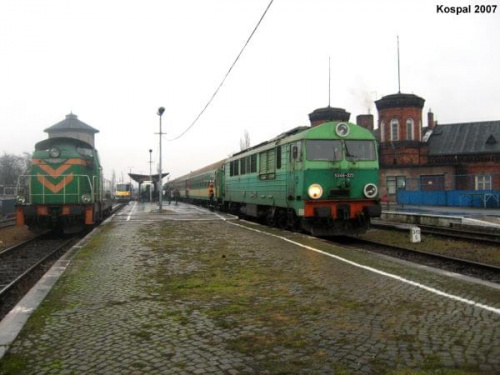 24.12.2007 SU46-025 z pociągiem pośpiesznym z Warszawy Wsch skończył bieg.