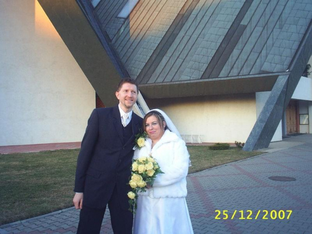 Ślub konkordatowy 25.12.2007 w Świdnicy
