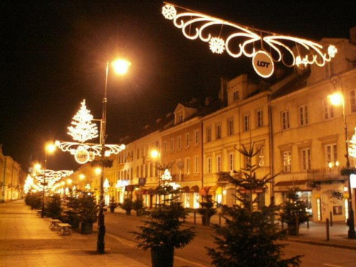 Swięta Bożego Narodzenia w Warszawie.